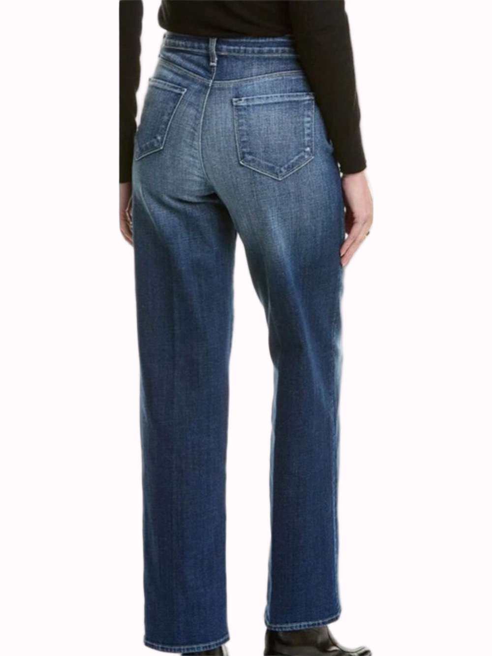 L'AGENCE jones ultra high rise stovepipe  denim blue jeans. Women’s size 29